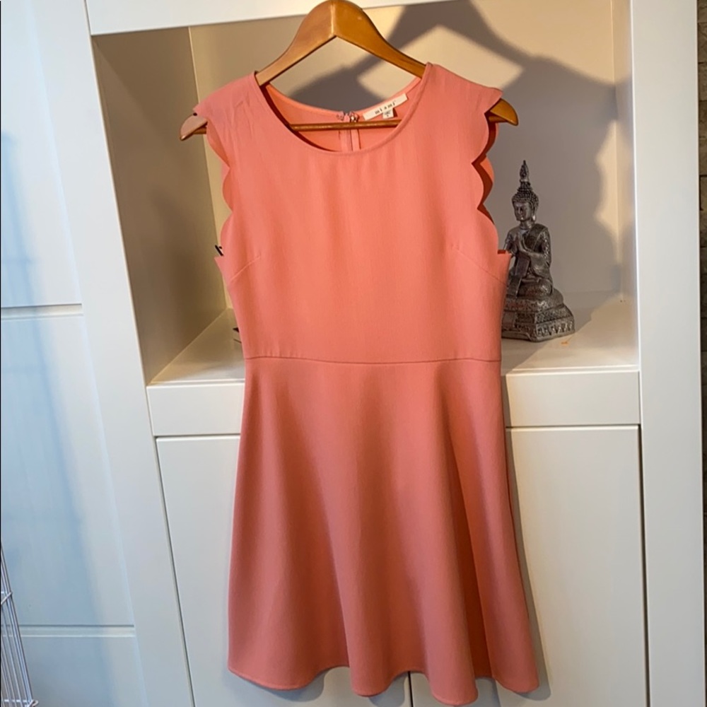 Miami sculpted sleeveless dress
